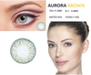 Aurora Brown Contact Lens