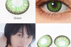 XM Green Cosplay Contact Lens