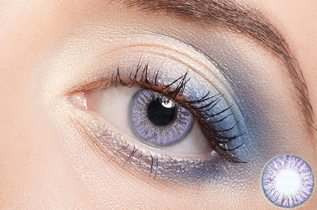 Aurora Purple Contact Lens
